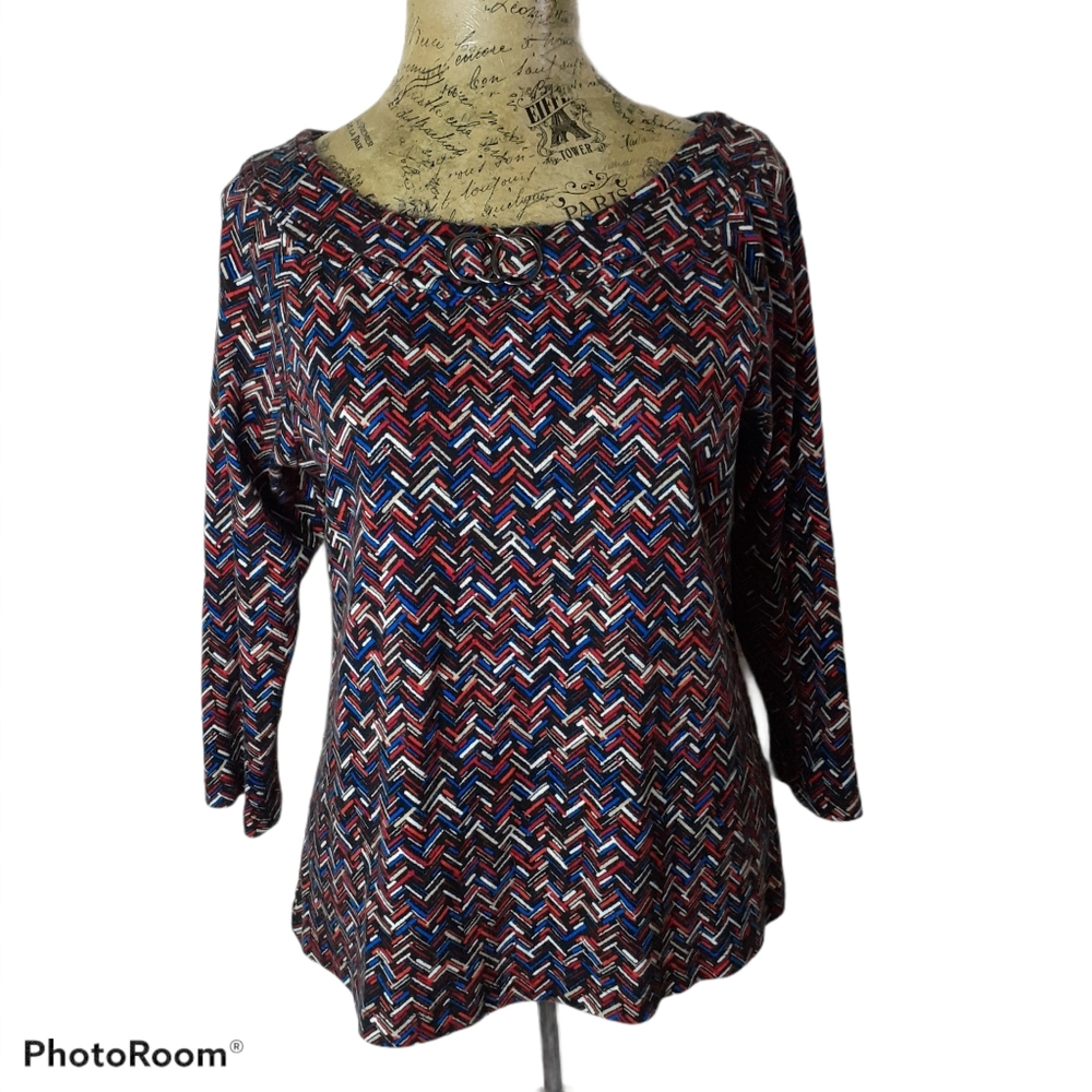 Multi colored top